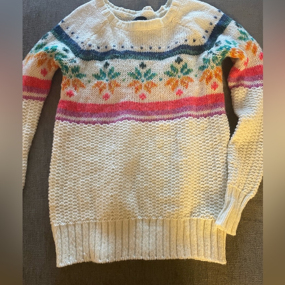 American Eagle Outfitters Multicolor Knit Sweater